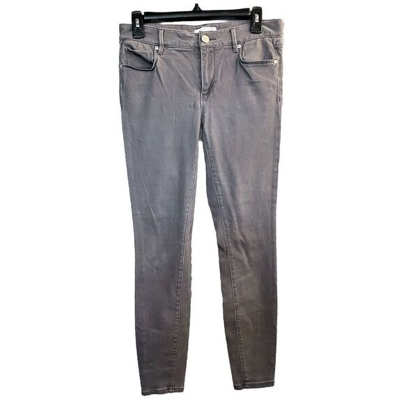 LOFT 24/4 Legging Skinny Gray‎ Stretch Denim Womens Jeans - Picture 1 of 8